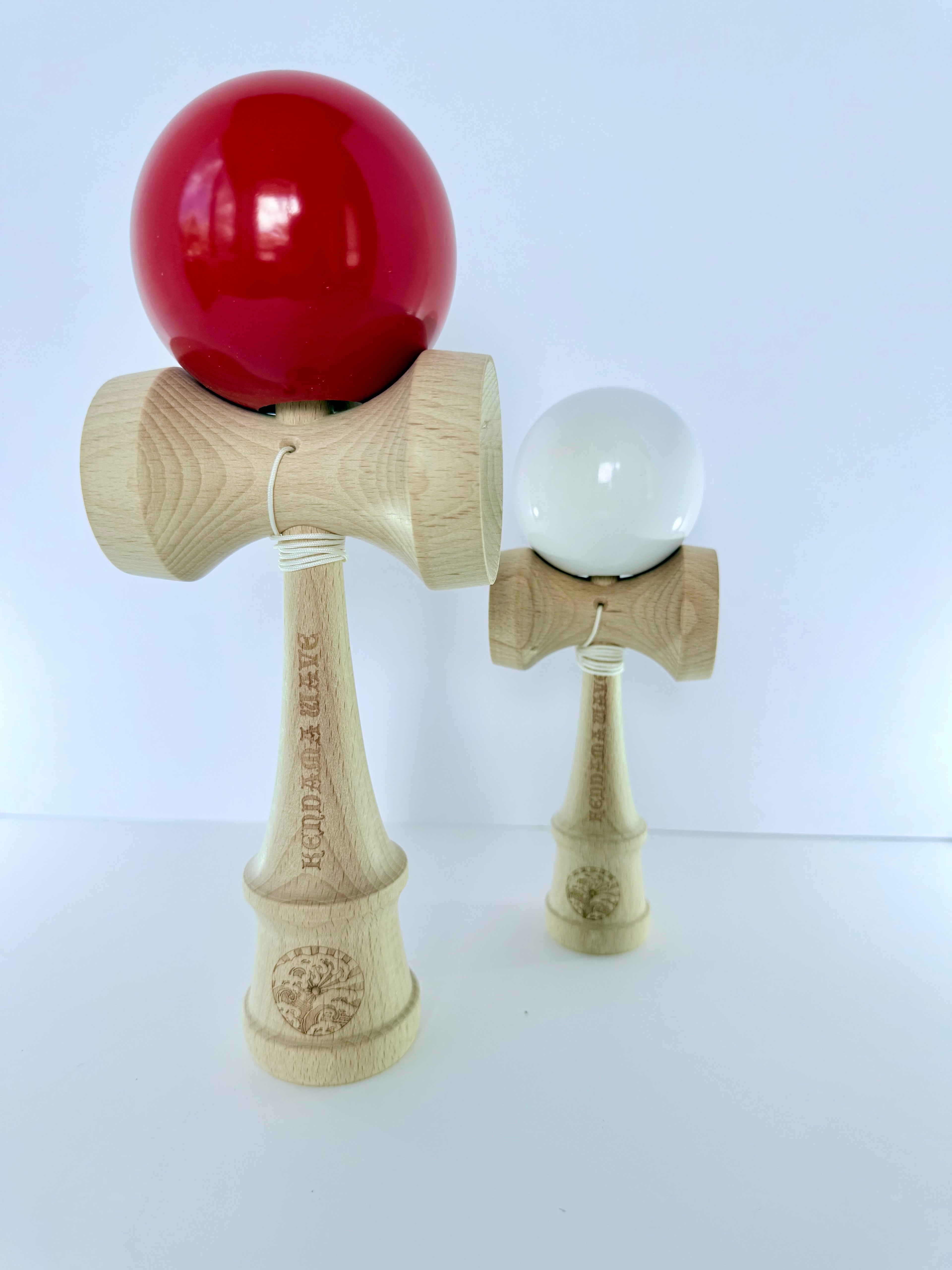 Lava Red Jumbo | Authentic Hawaiian Kendama
