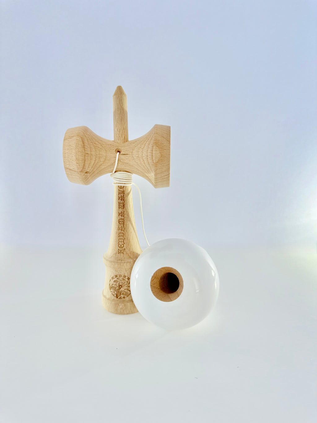 Classic White Kendama | Authentic Hawaiian Kendama